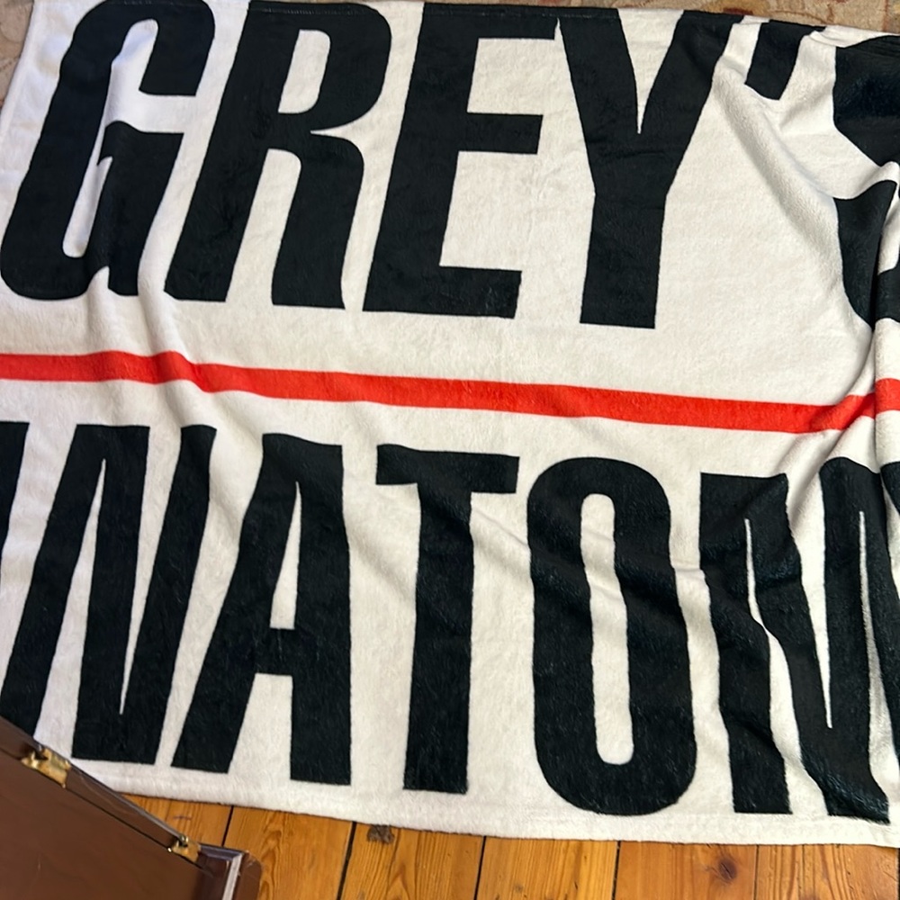 Greys Anatomy blanket